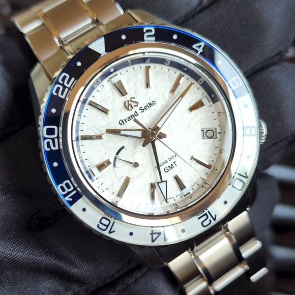 NEW 2022 GRAND SEIKO SPORTS SBGE275 LIMITED EDITION GMT WINTERS IN SHINSHU F/S - Picture 1 of 12